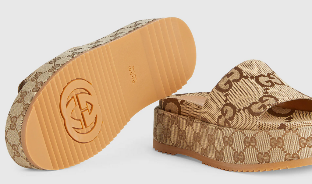 Gucci Women's platform slide sandal