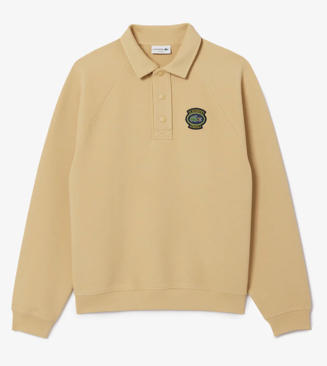Lacoste Loose fit piqué jogger sweatshirt