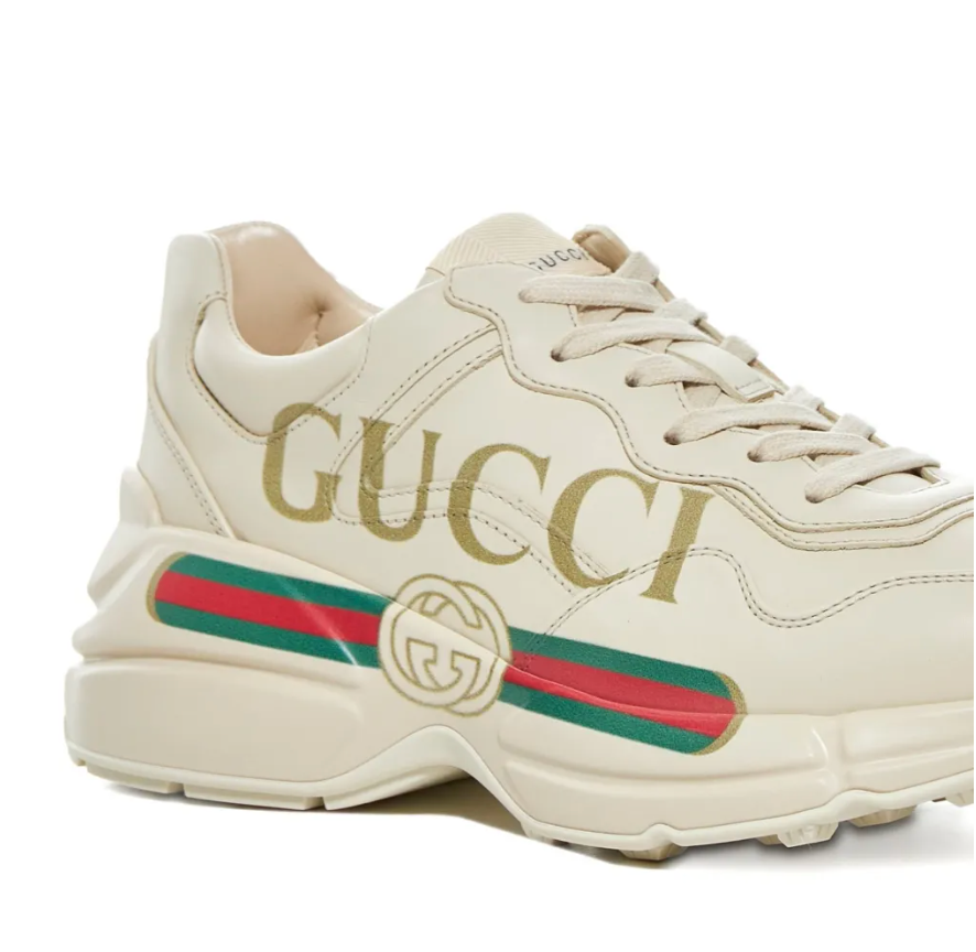 Rhyton leather sneakers